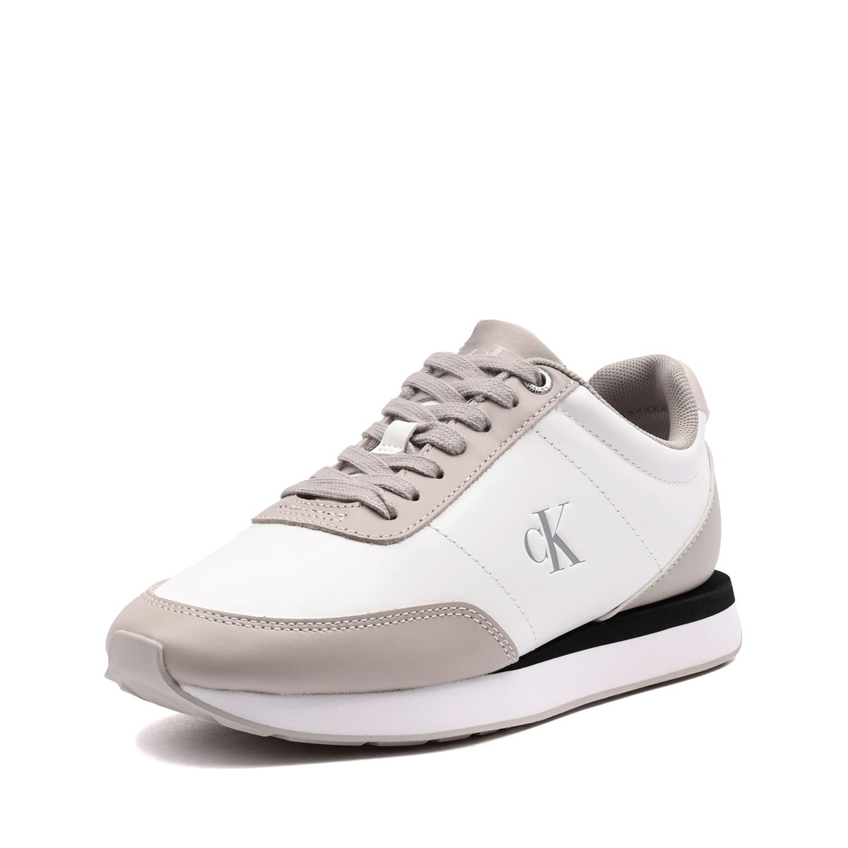 Calvin Klein Retro Runner Lace Up Leather MG Pantofi sport damă YW0YW019420IR
