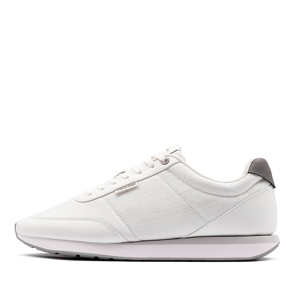 Calvin Klein Retro Runner Leather AOP NY Pantofi sport bărbați HM0HM0221302U