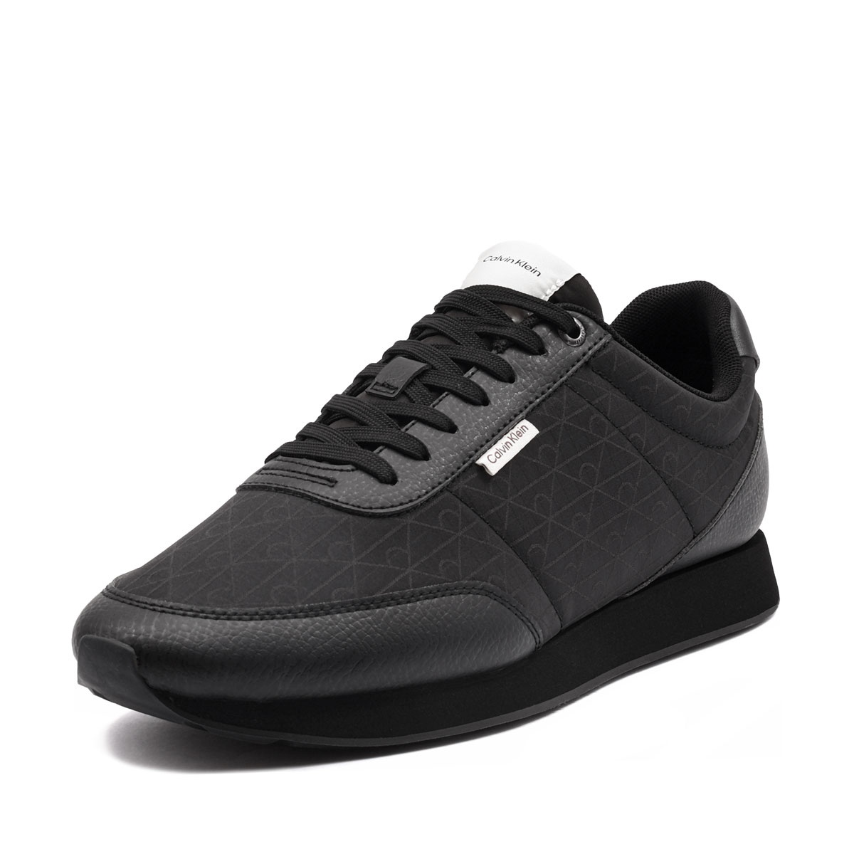 Calvin Klein Retro Runner Leather AOP NY Pantofi sport bărbați HM0HM022130GM
