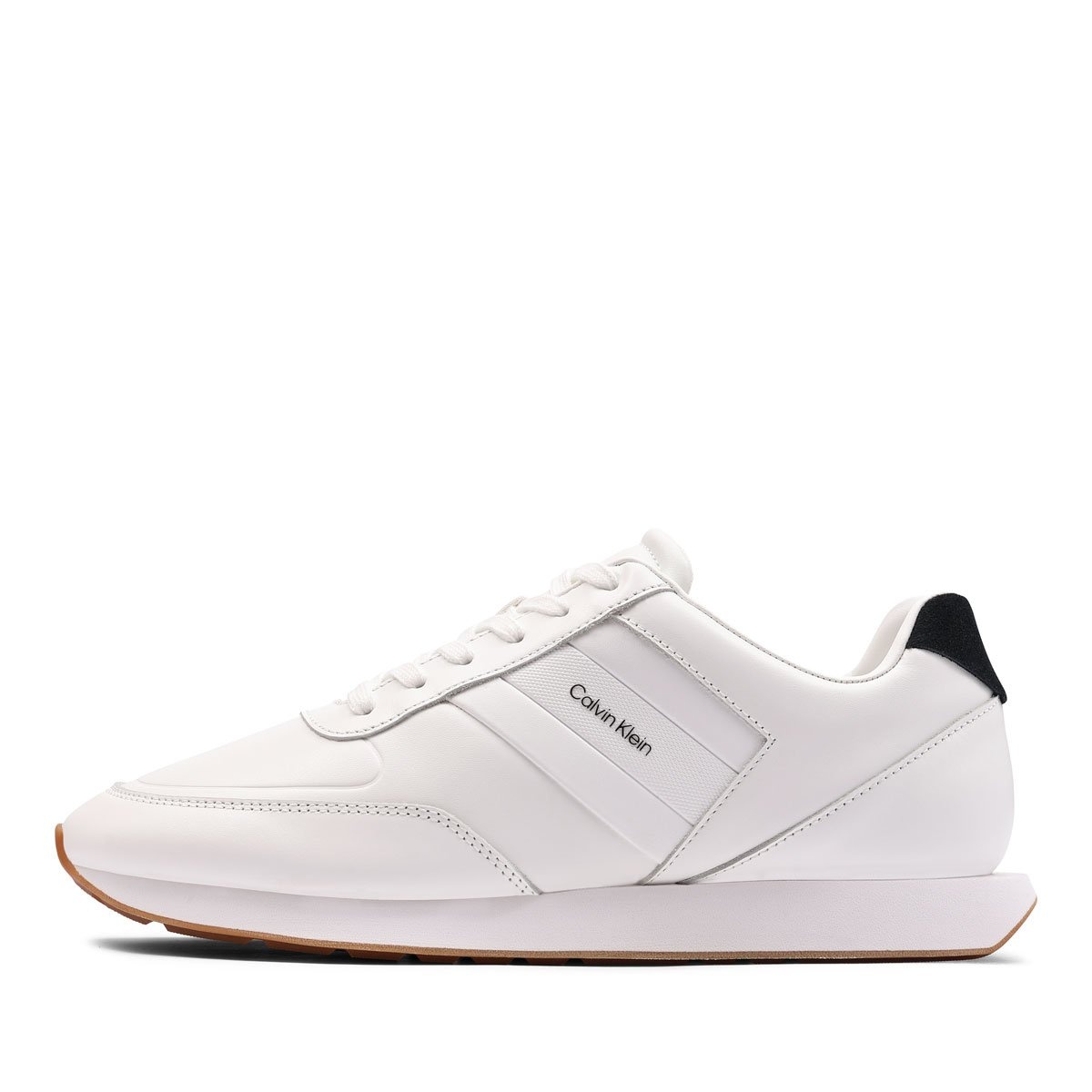 Calvin Klein Retro Runner Leather Tape Pantofi sport bărbați YM0YM0138101W