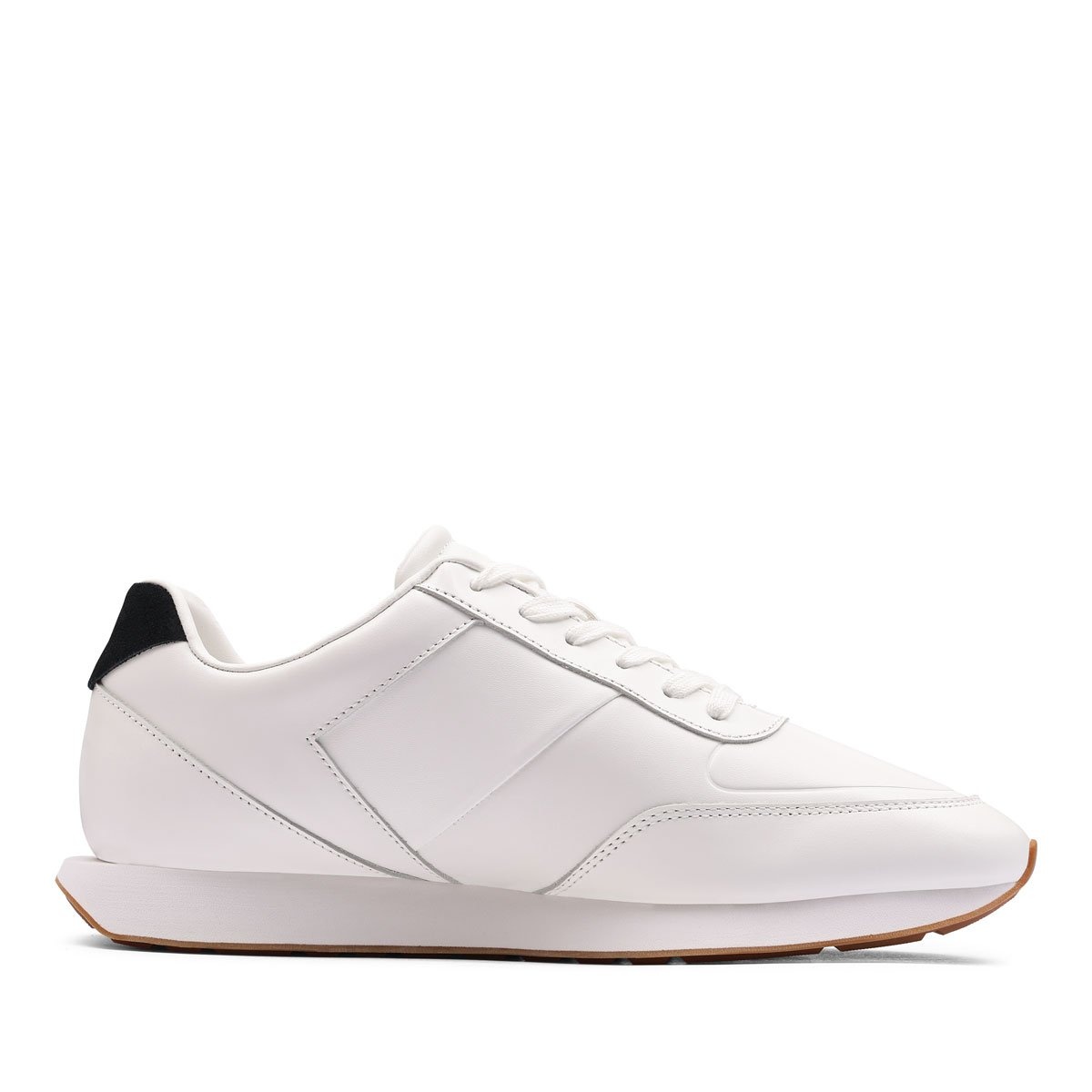 Calvin Klein Retro Runner Leather Tape Pantofi sport bărbați YM0YM0138101W