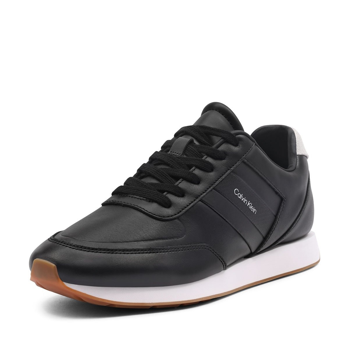 Calvin Klein Retro Runner Leather Tape Pantofi sport bărbați YM0YM013810GM