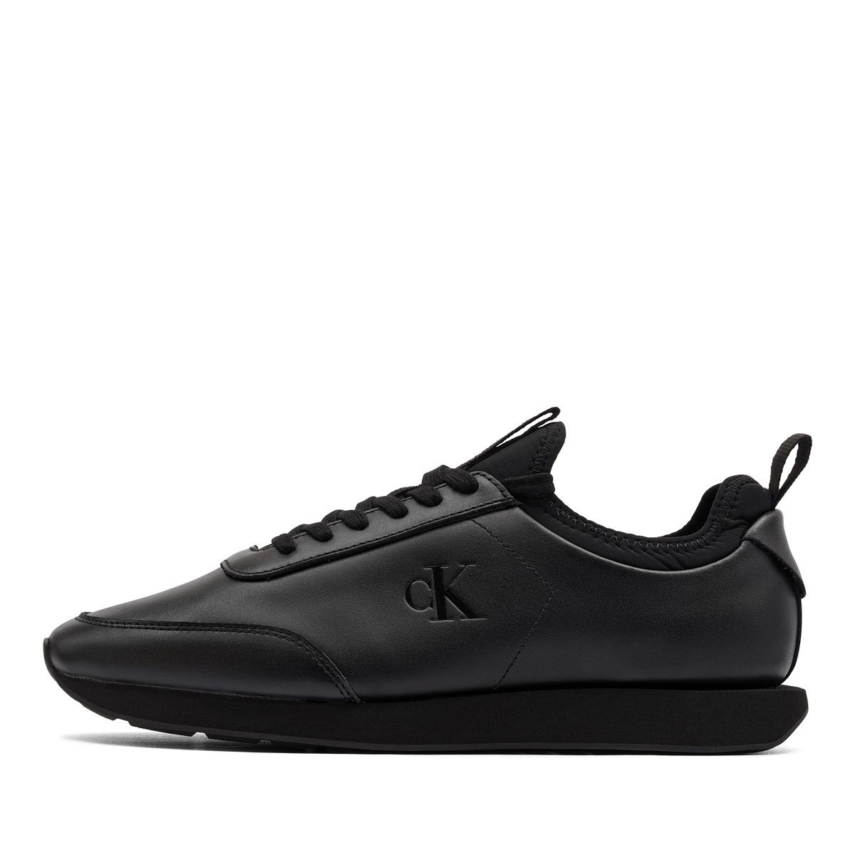 Calvin Klein Retro Runner Sock Laceup Leather Pantofi sport bărbați YM0YM013620GJ