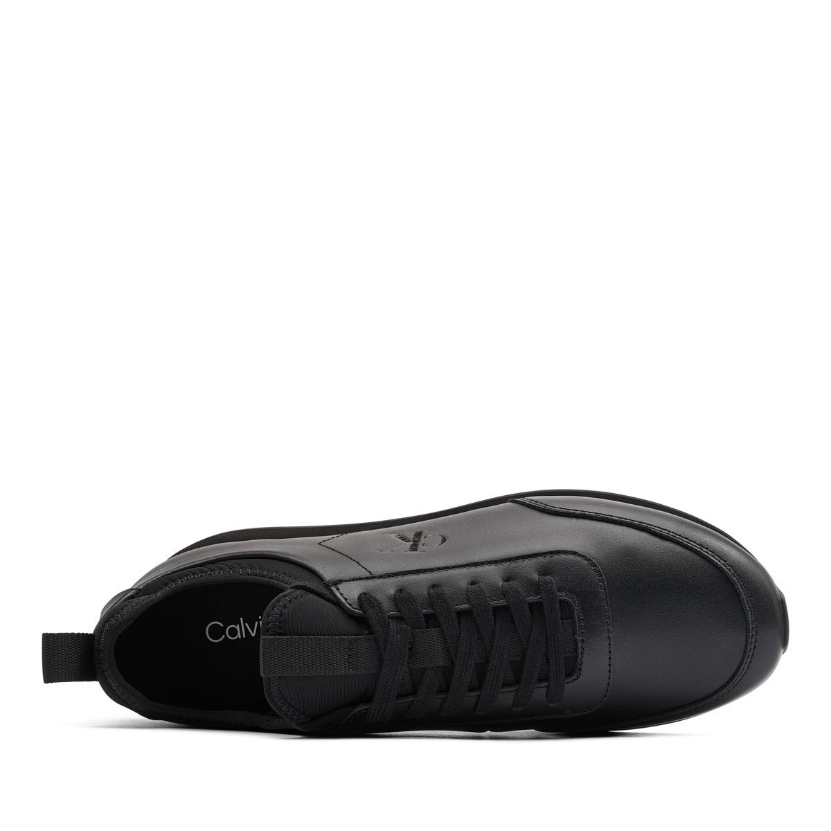 Calvin Klein Retro Runner Sock Laceup Leather Pantofi sport bărbați YM0YM013620GJ