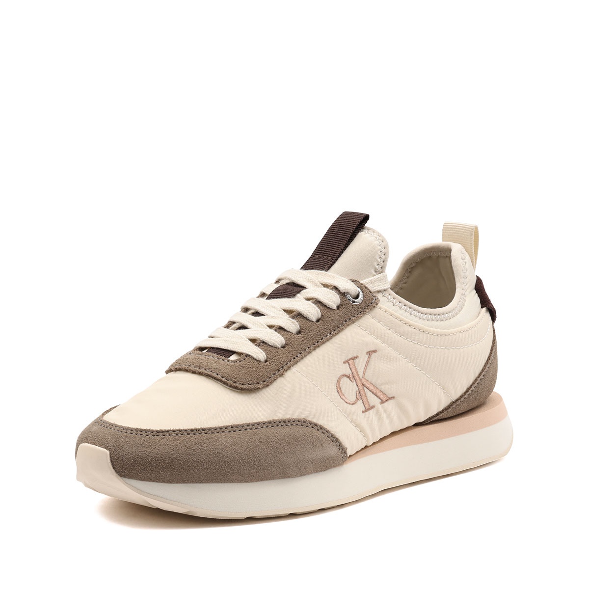 Calvin Klein Retro Runner Sock LaceUp Mix Pantofi sport damă YW0YW020600JX