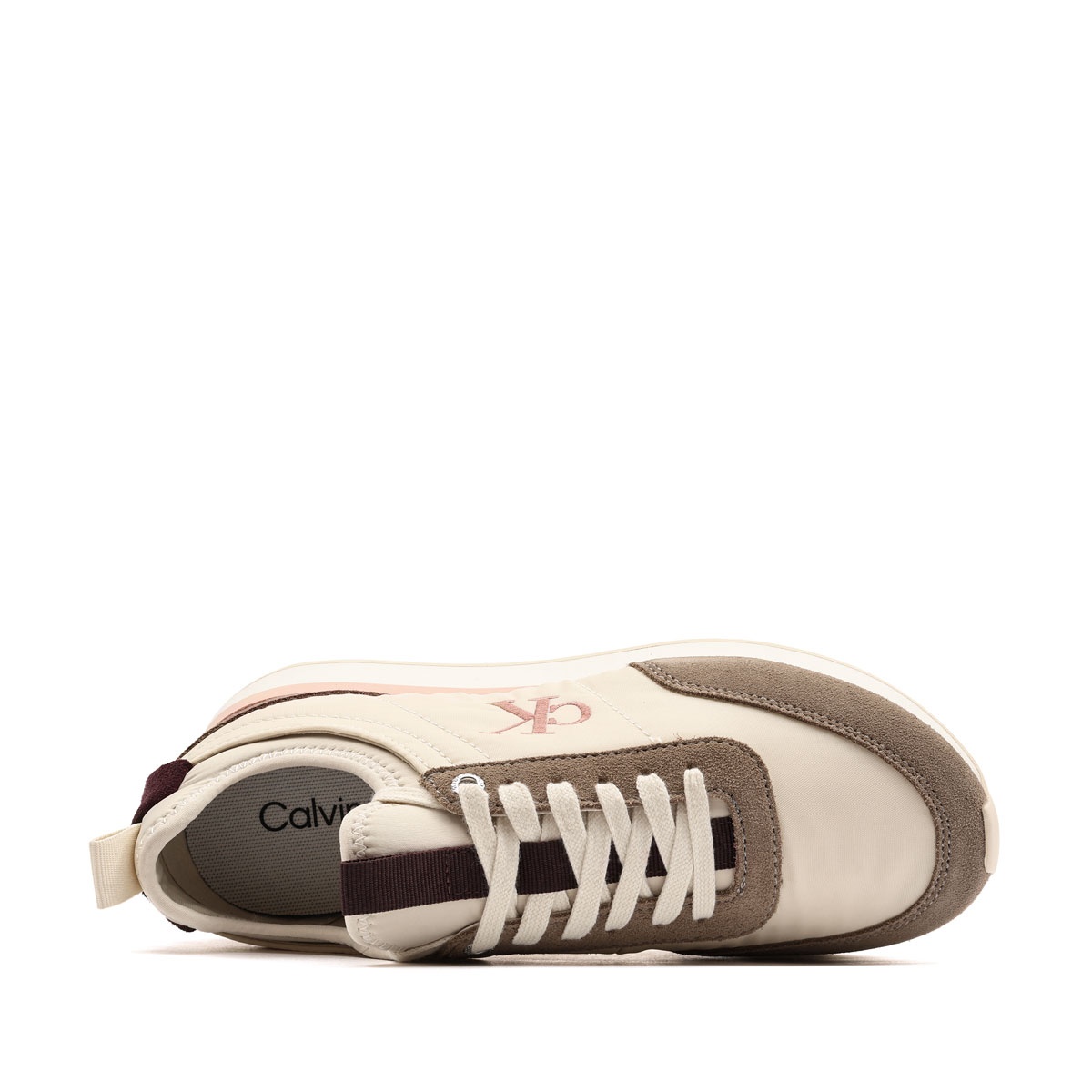 Calvin Klein Retro Runner Sock LaceUp Mix Pantofi sport damă YW0YW020600JX