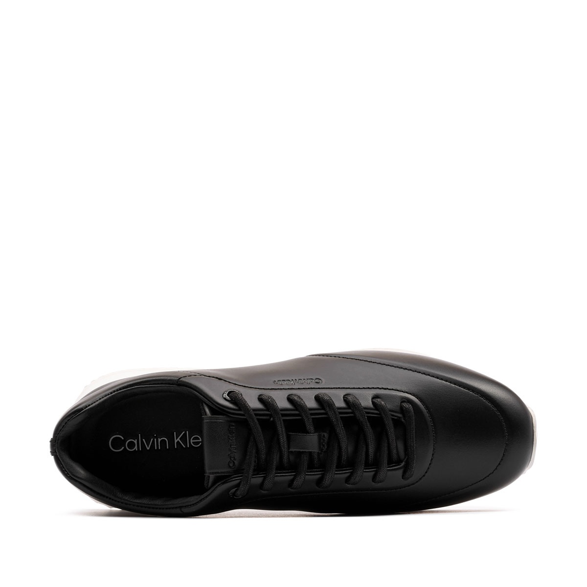 Calvin Klein Runner Lace Up-Leather Pantofi sport damă HW0HW02396BEH