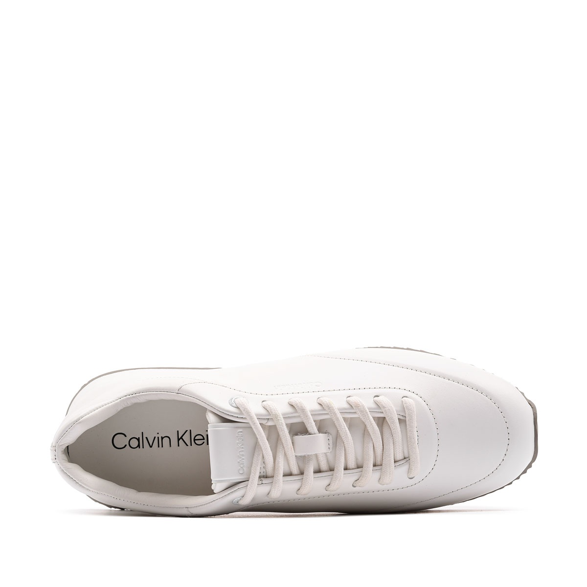 Calvin Klein Runner Lace Up-Leather Pantofi sport damă HW0HW02396YAF