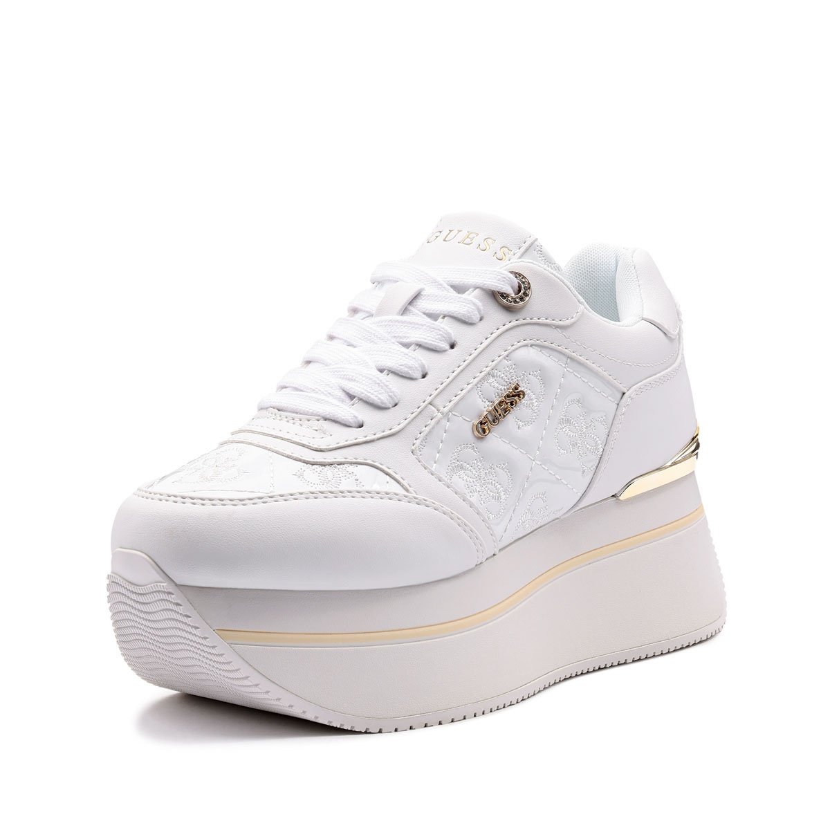 Pantofi sport damă Guess Camrio 9 FLTCM9FAL12-WHITE Guess Camrio 9 Pantofi sport damă FLTCM9FAL12-WHITE