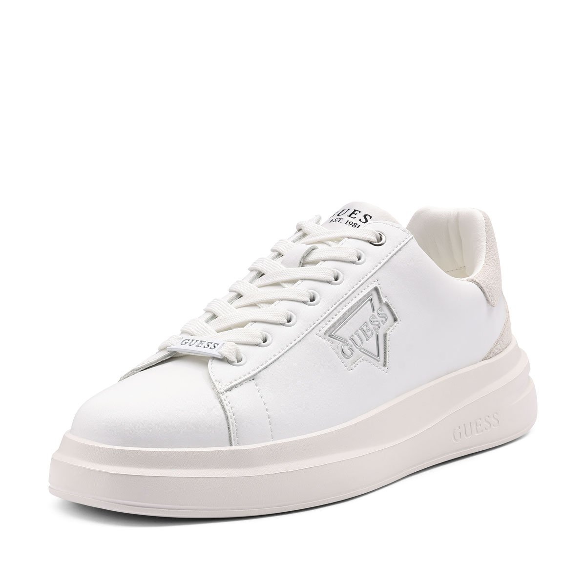 Guess Elba Pantofi sport bărbați FMFBANLEL12-WHITE