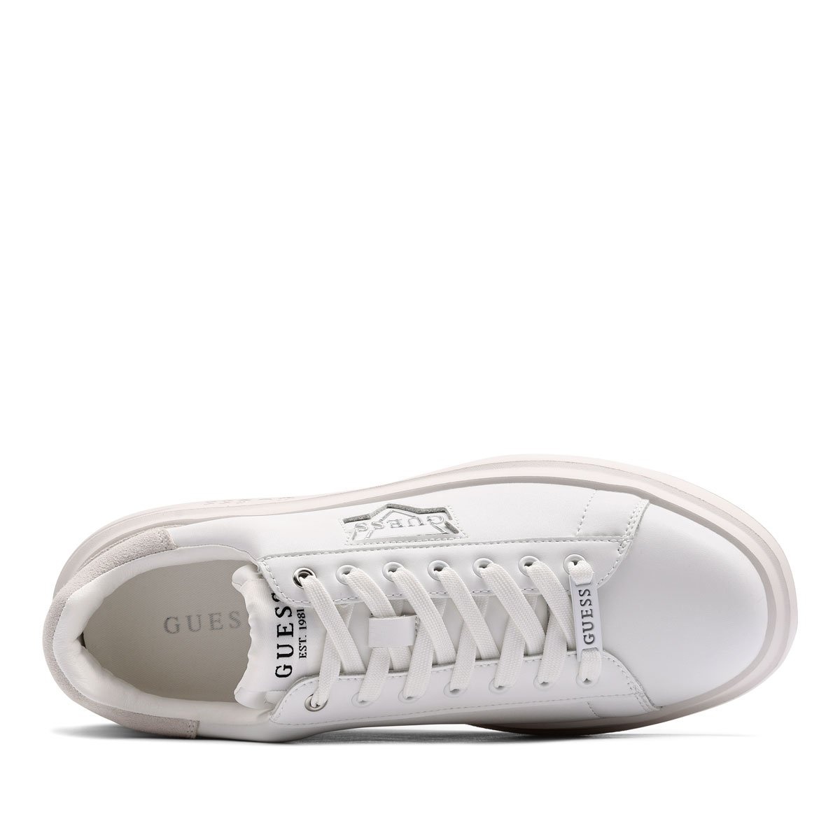 Guess Elba Pantofi sport bărbați FMFBANLEL12-WHITE