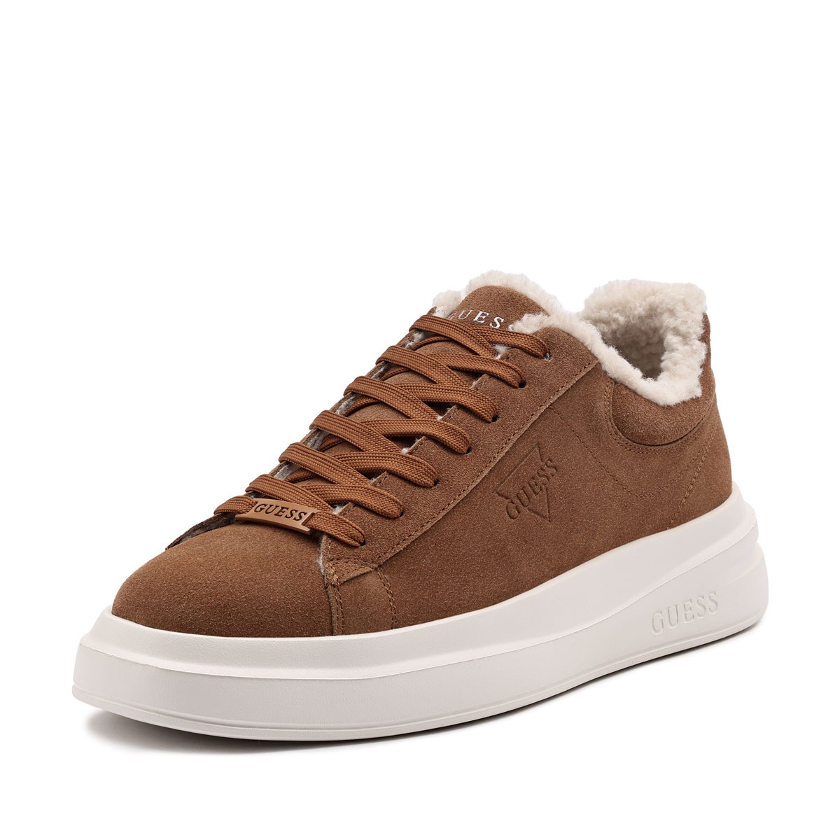 Guess Elba Pantofi sport bărbați FMFBANLEP12-COGNA