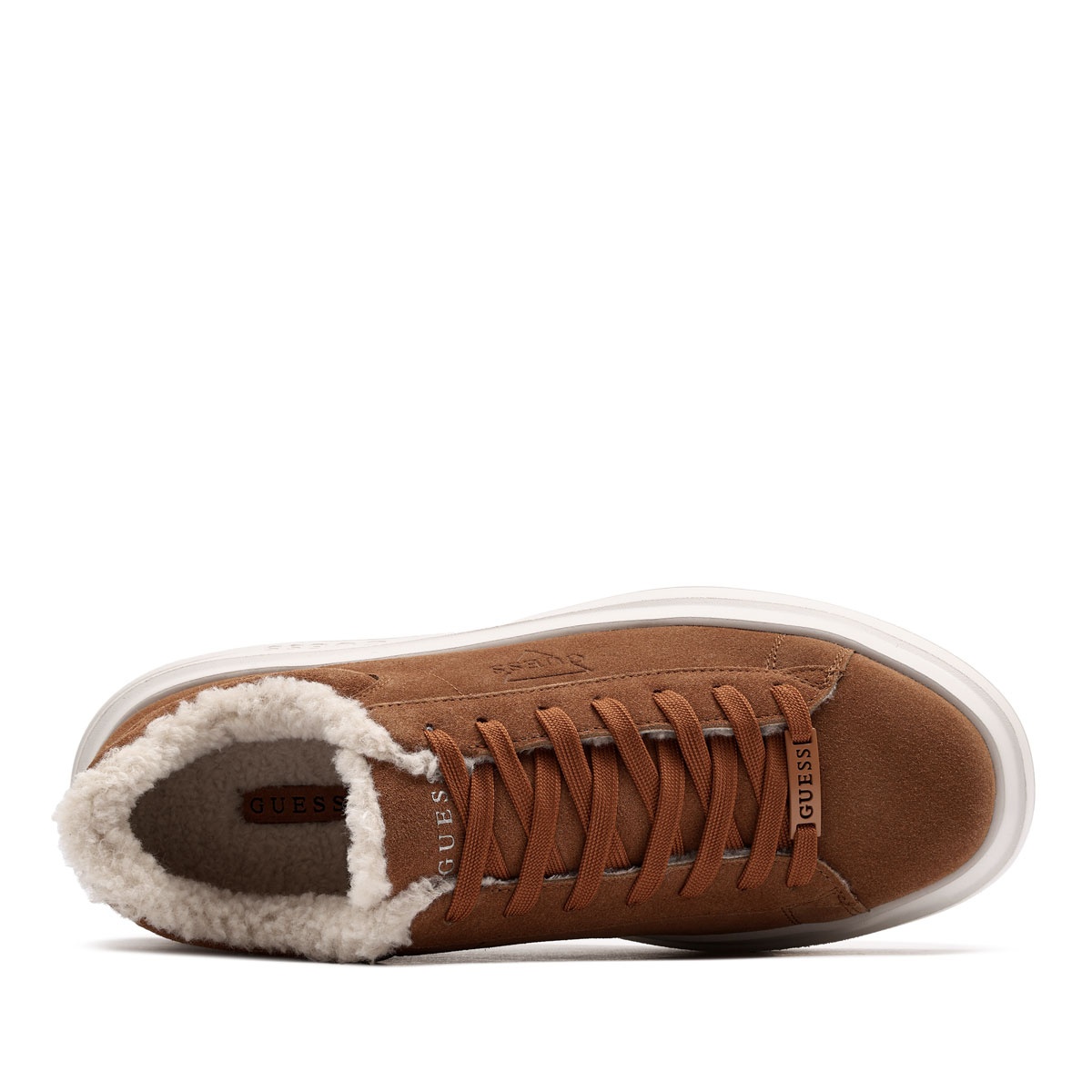 Guess Elba Pantofi sport bărbați FMFBANLEP12-COGNA