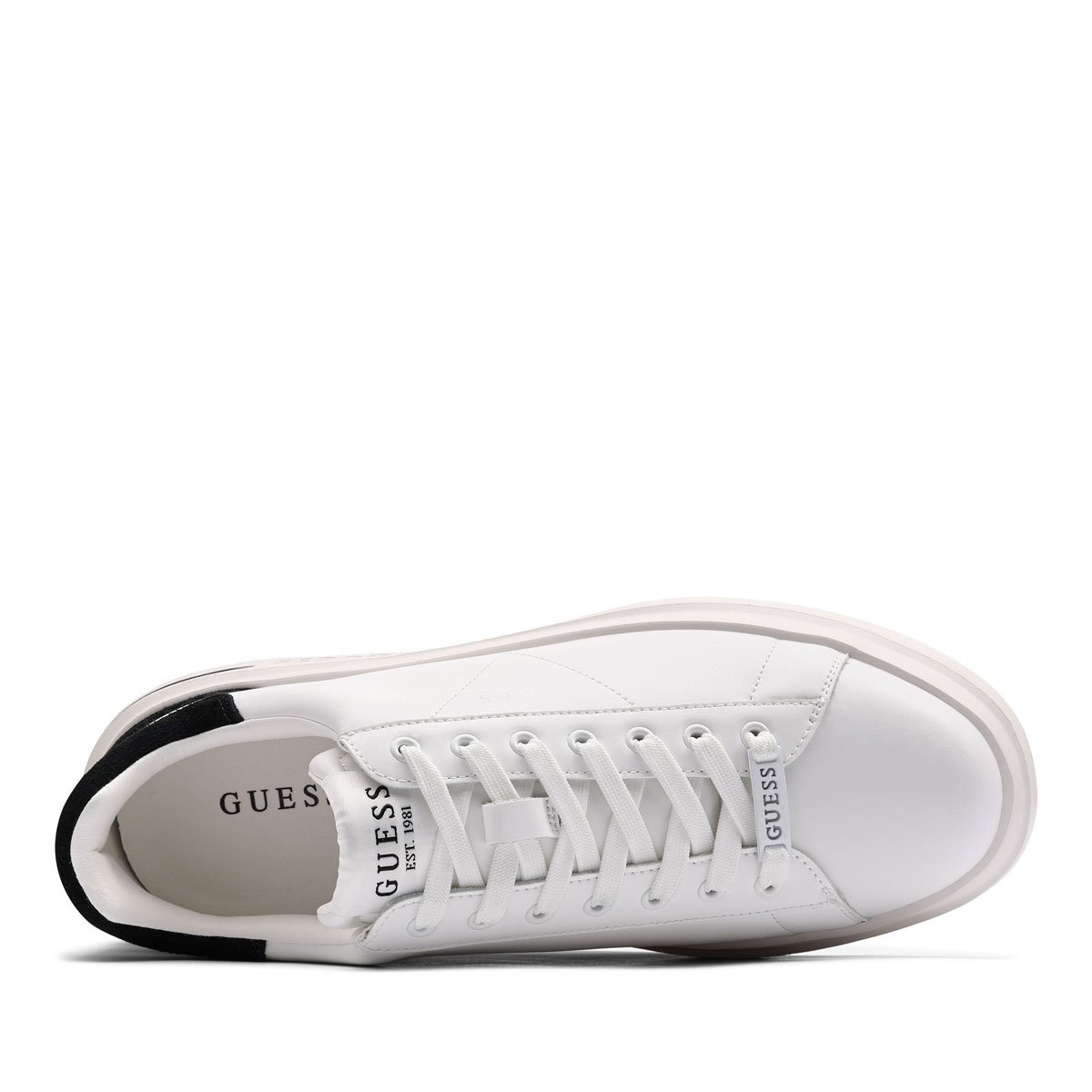 Guess Elba Pantofi sport bărbați FMFLBALEA12-WHIBK