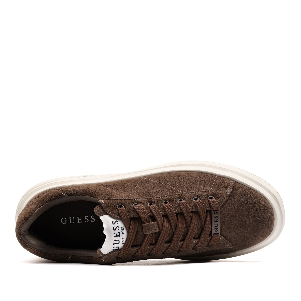 Guess Elba Pantofi sport bărbați FMFLBASUE12-BROWN