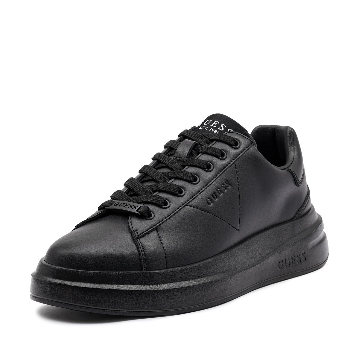 Pantofi sport bărbați Guess Elba FMJLBALEA12-BLACK Guess Elba Pantofi sport bărbați FMJLBALEA12-BLACK