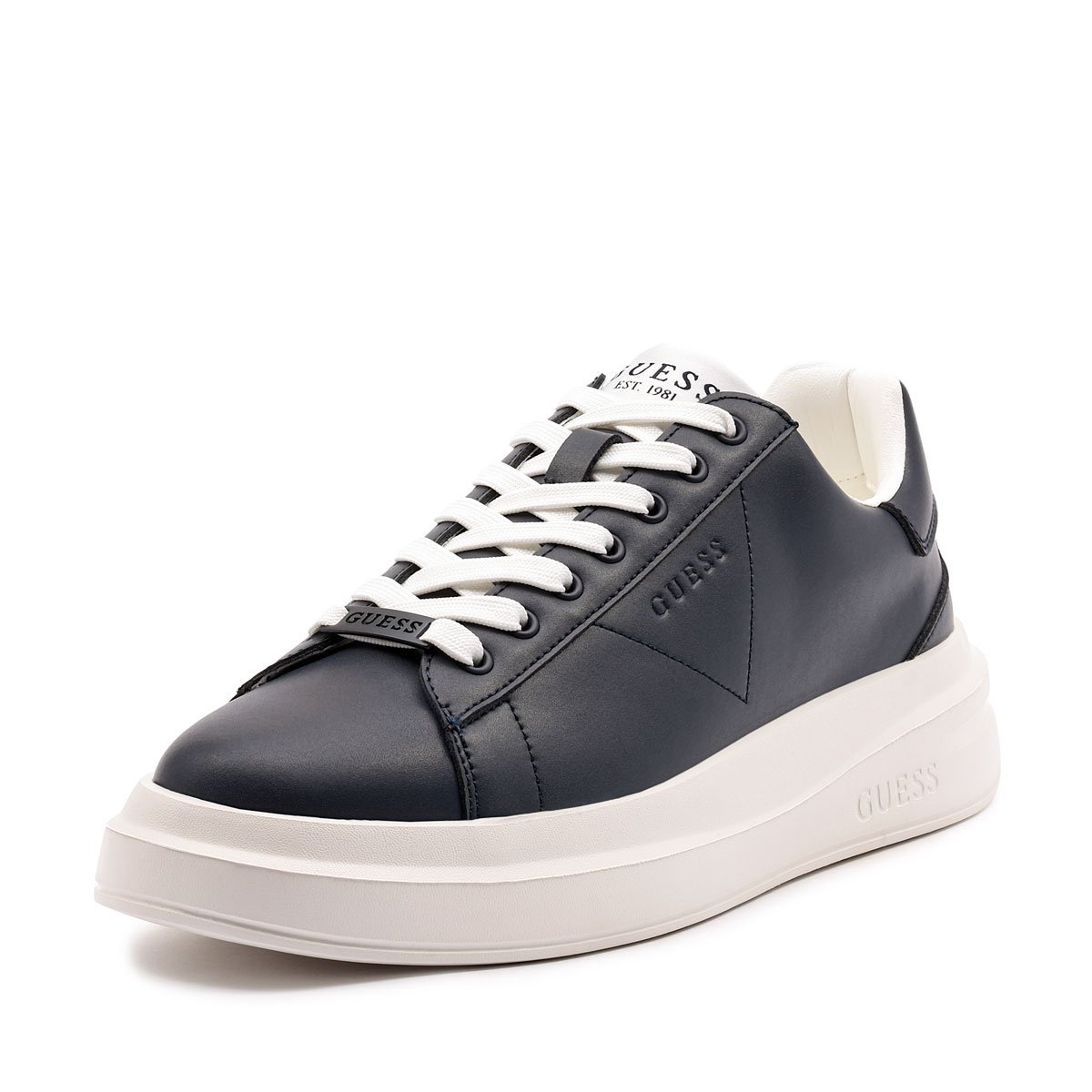 Guess Elba Pantofi sport bărbați FMJLBALEA12-BLUWH