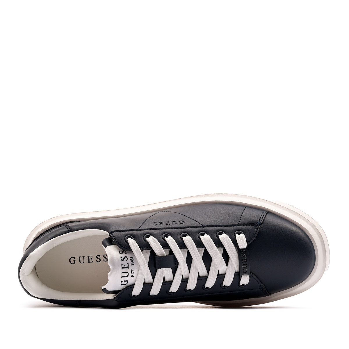 Guess Elba Pantofi sport bărbați FMJLBALEA12-BLUWH