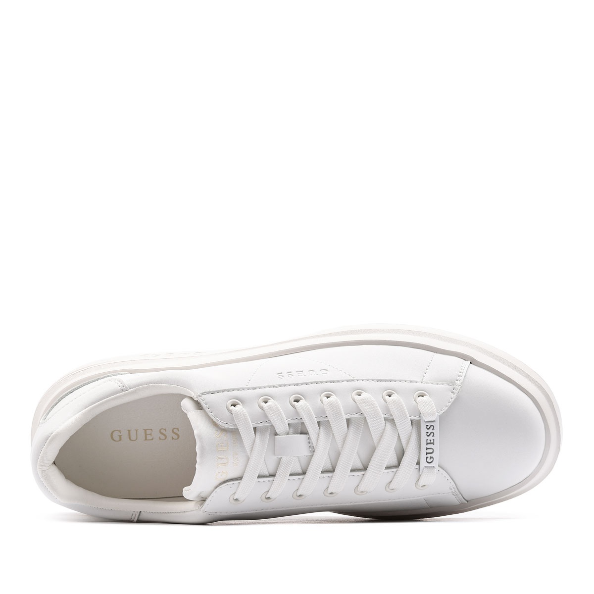 Guess Elba Pantofi sport bărbați FMJLBALEA12-WHITE