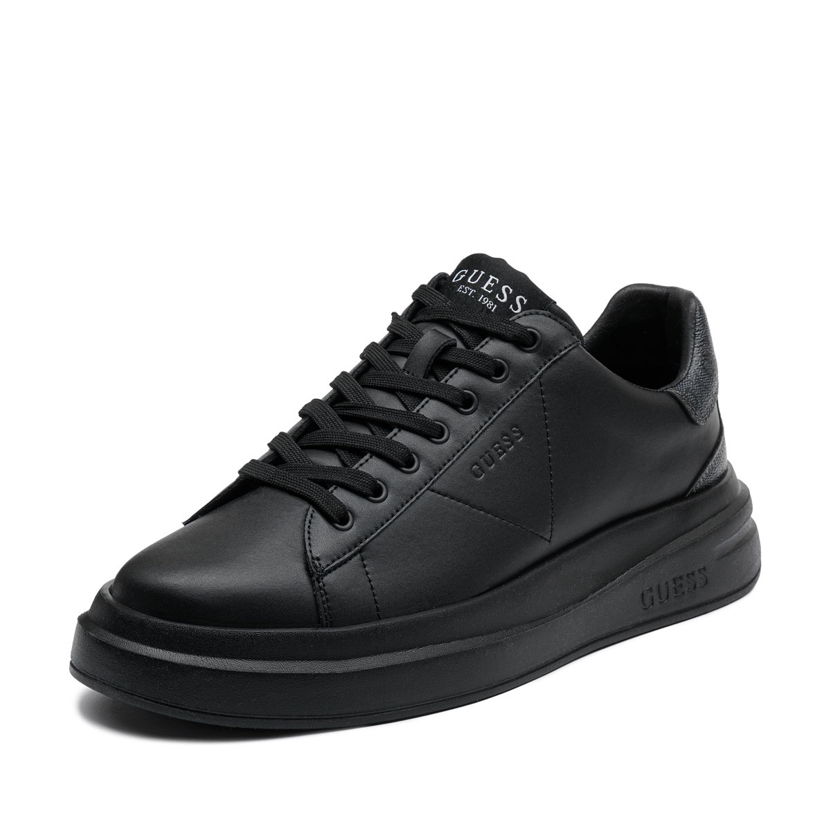 Pantofi sport bărbați Guess Elba FMPVIBLEA12-BLACK Guess Elba Pantofi sport bărbați FMPVIBLEA12-BLACK