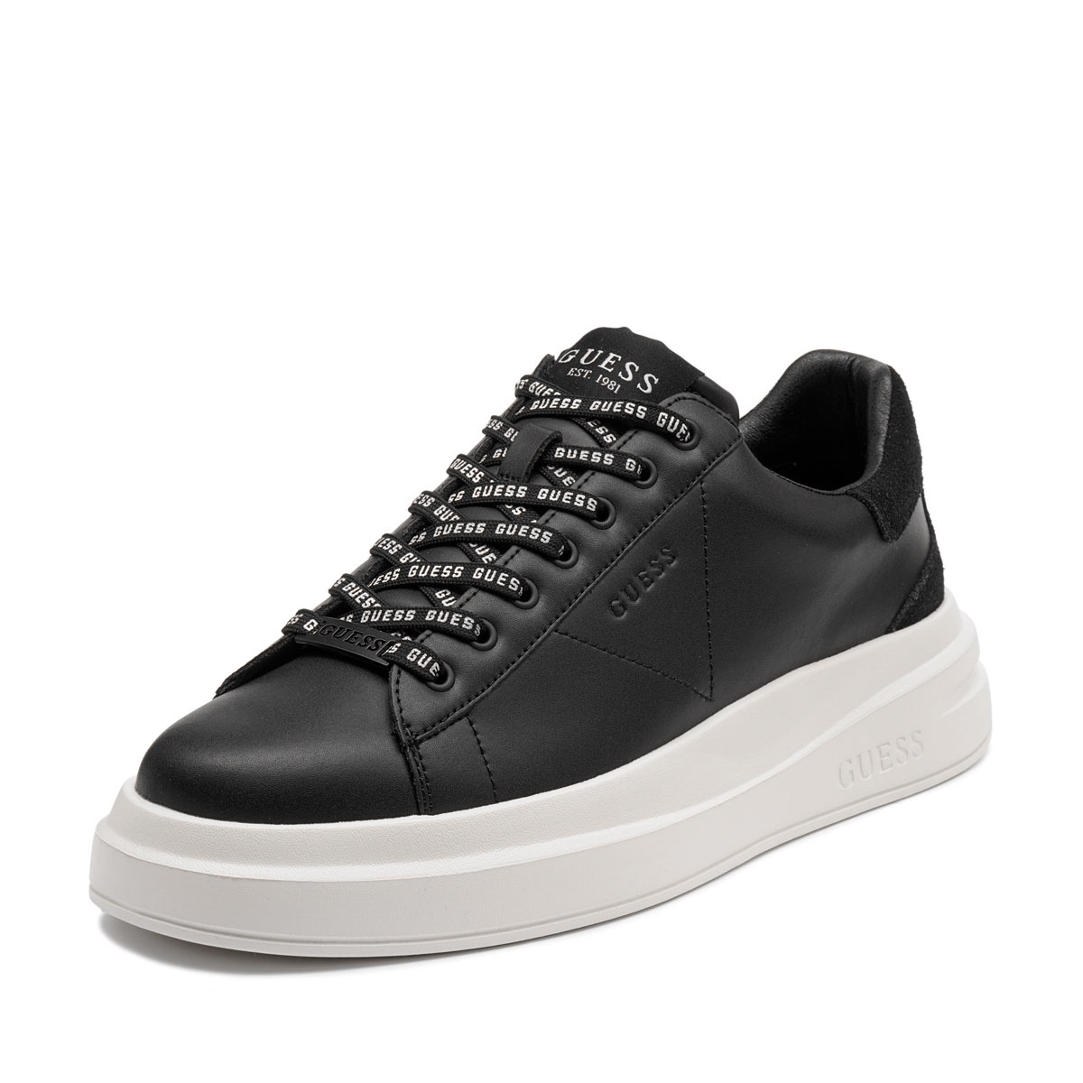 Pantofi sport bărbați Guess Elba FMPVIBSUE12-BLACK Guess Elba Pantofi sport bărbați FMPVIBSUE12-BLACK