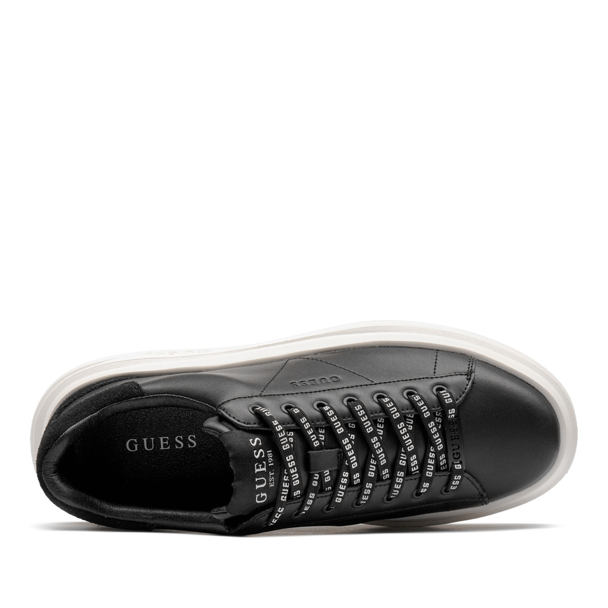 Pantofi sport bărbați Guess Elba FMPVIBSUE12-BLACK Guess Elba Pantofi sport bărbați FMPVIBSUE12-BLACK