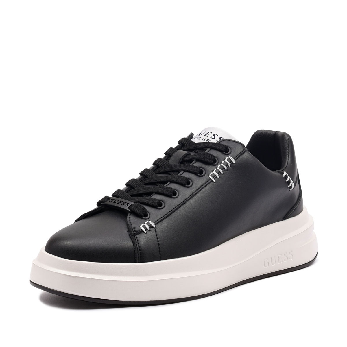 Pantofi sport bărbați Guess Elba FMTLBALEA12-BLACK Guess Elba Pantofi sport bărbați FMTLBALEA12-BLACK