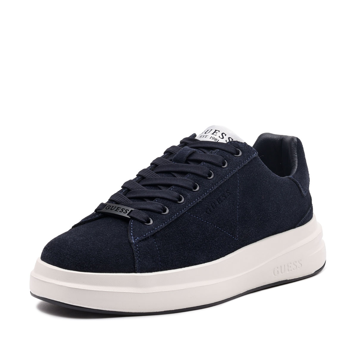 Pantofi sport bărbați Guess Elba FMTLBASUE12-BLUE Guess Elba Pantofi sport bărbați FMTLBASUE12-BLUE