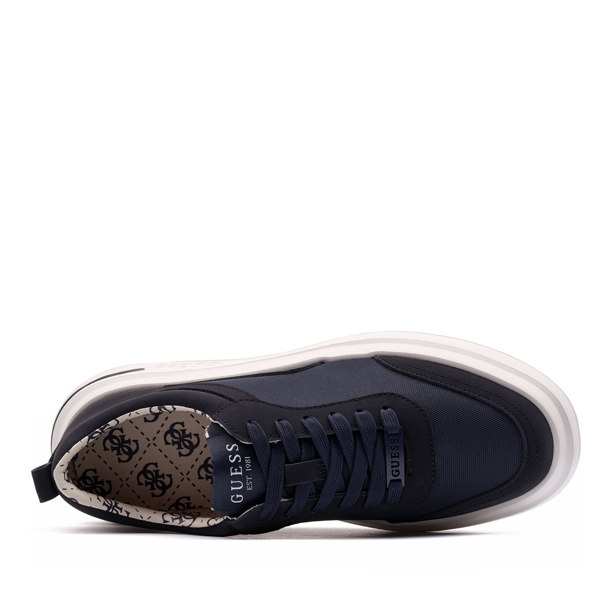 Guess Elbano Pantofi sport bărbați FMJBNOELE12-BLUE
