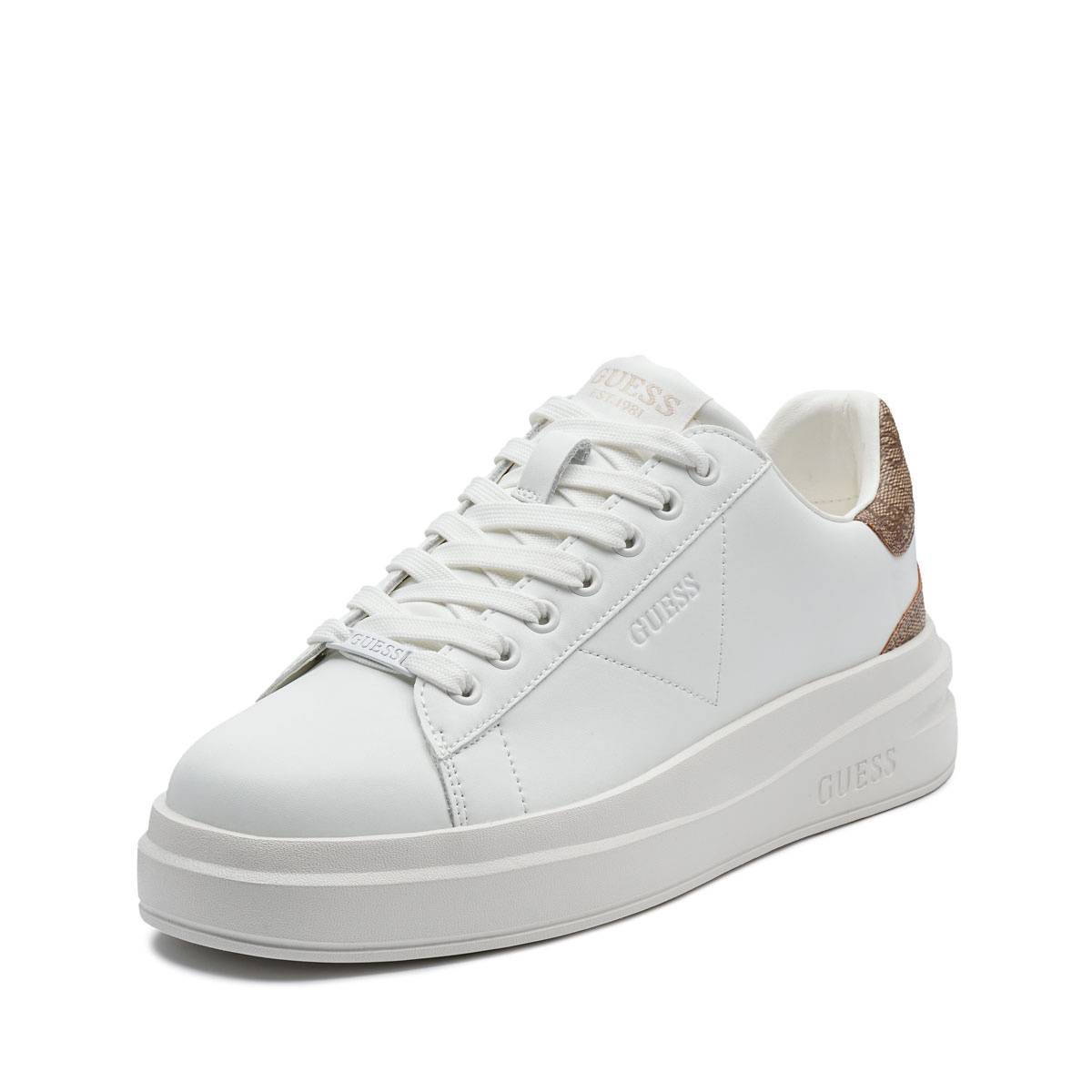Pantofi sport damă Guess Elbina FLJELBFAL12-WHBEI Guess Elbina Pantofi sport damă FLJELBFAL12-WHBEI