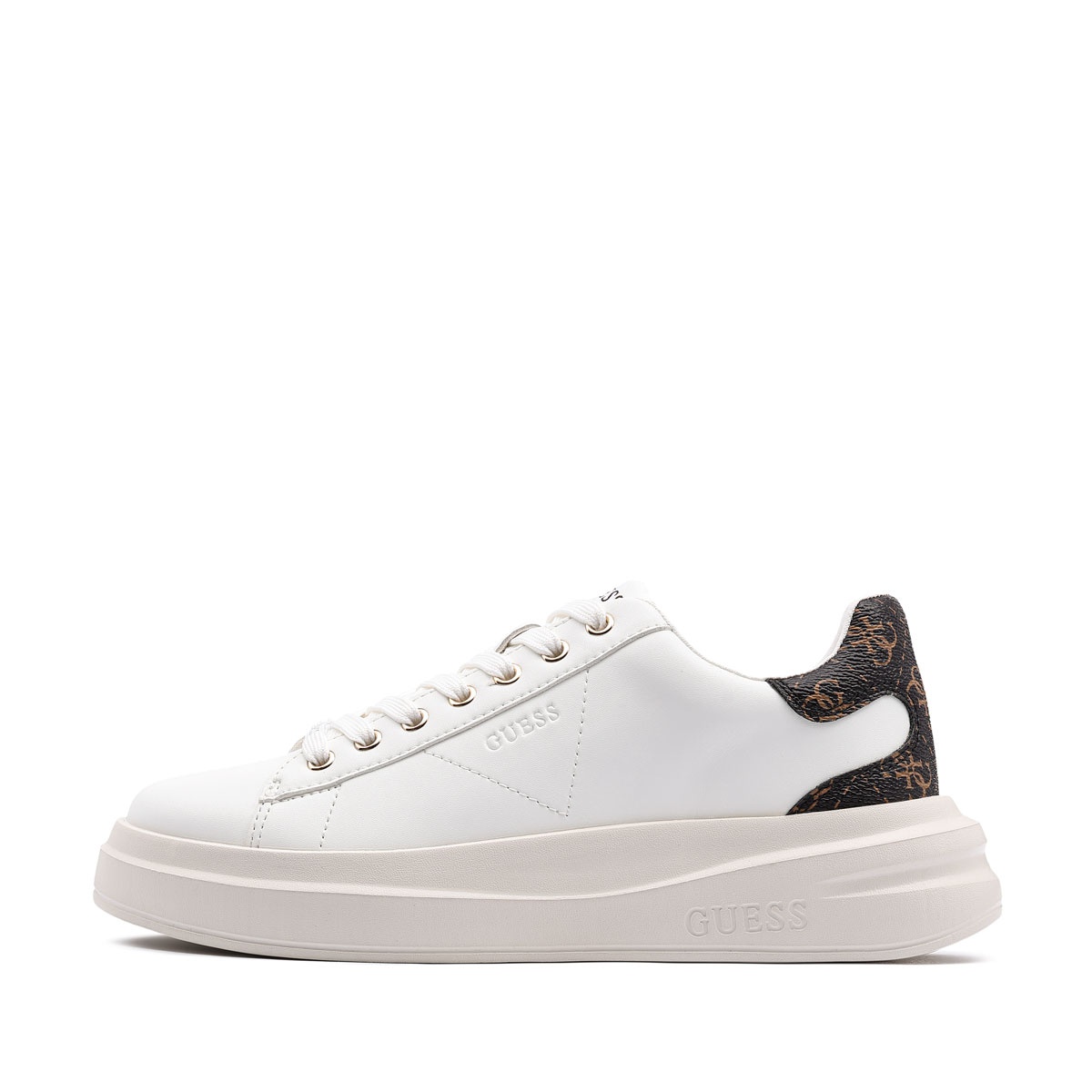 Pantofi sport damă Guess Elbina FLJELBFAL12-WHBRO Guess Elbina Pantofi sport damă FLJELBFAL12-WHBRO