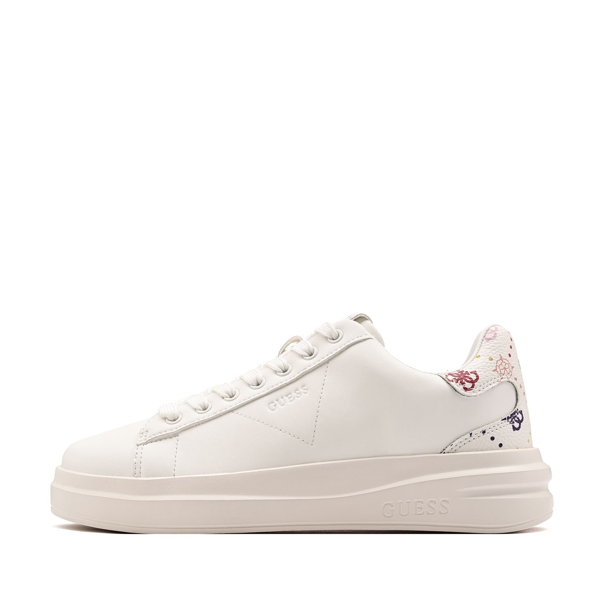 Guess Elbina11 Pantofi sport damă FLPE11LEA12-WHITE
