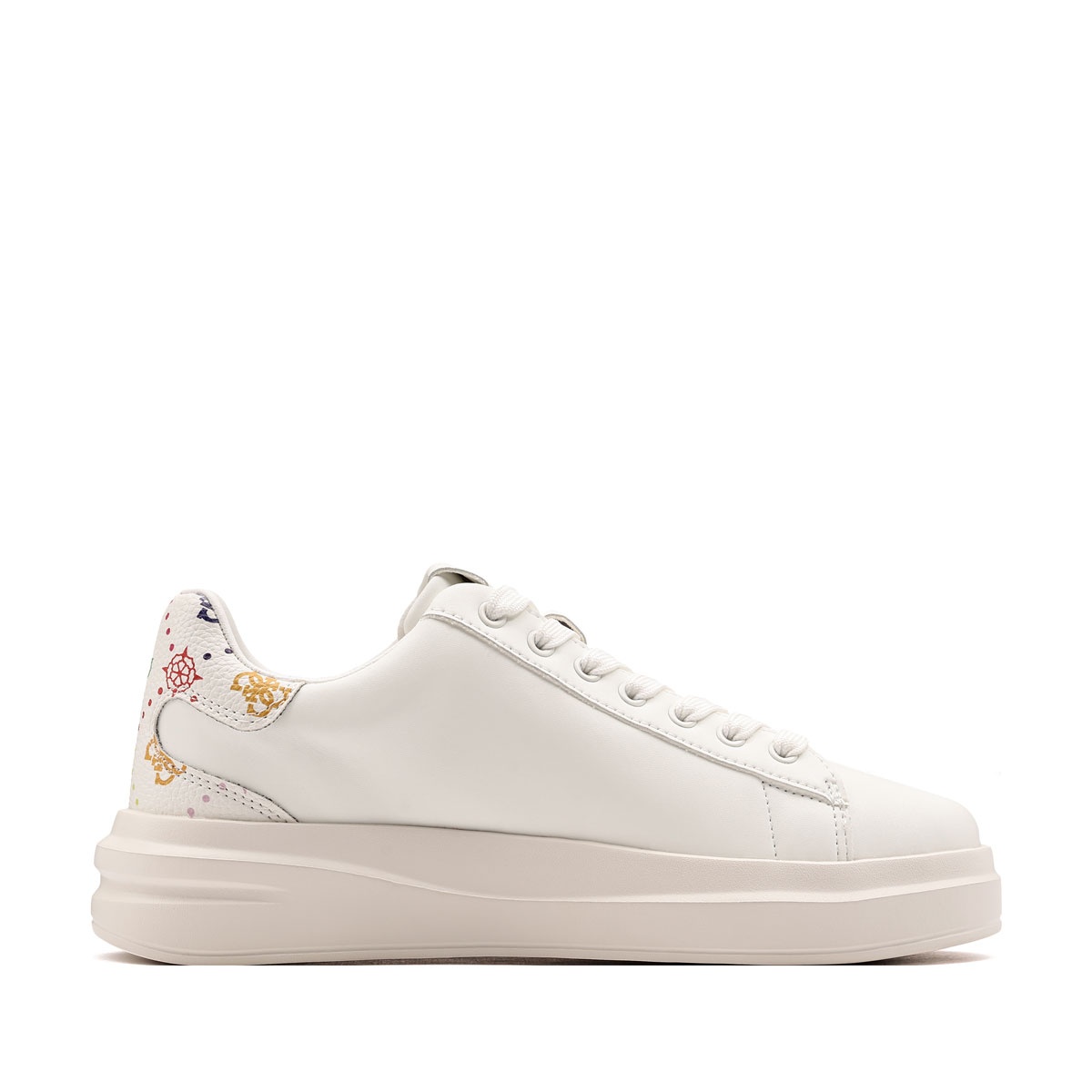 Guess Elbina11 Pantofi sport damă FLPE11LEA12-WHITE