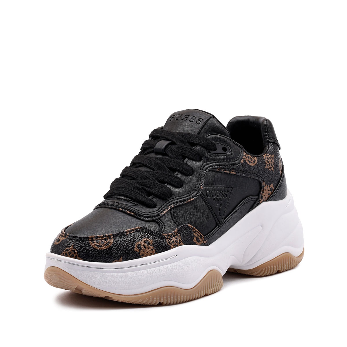 Pantofi sport damă Guess Hapyy 3 FLTHPYFAL12-BLKBR Guess Hapyy 3 Pantofi sport damă FLTHPYFAL12-BLKBR