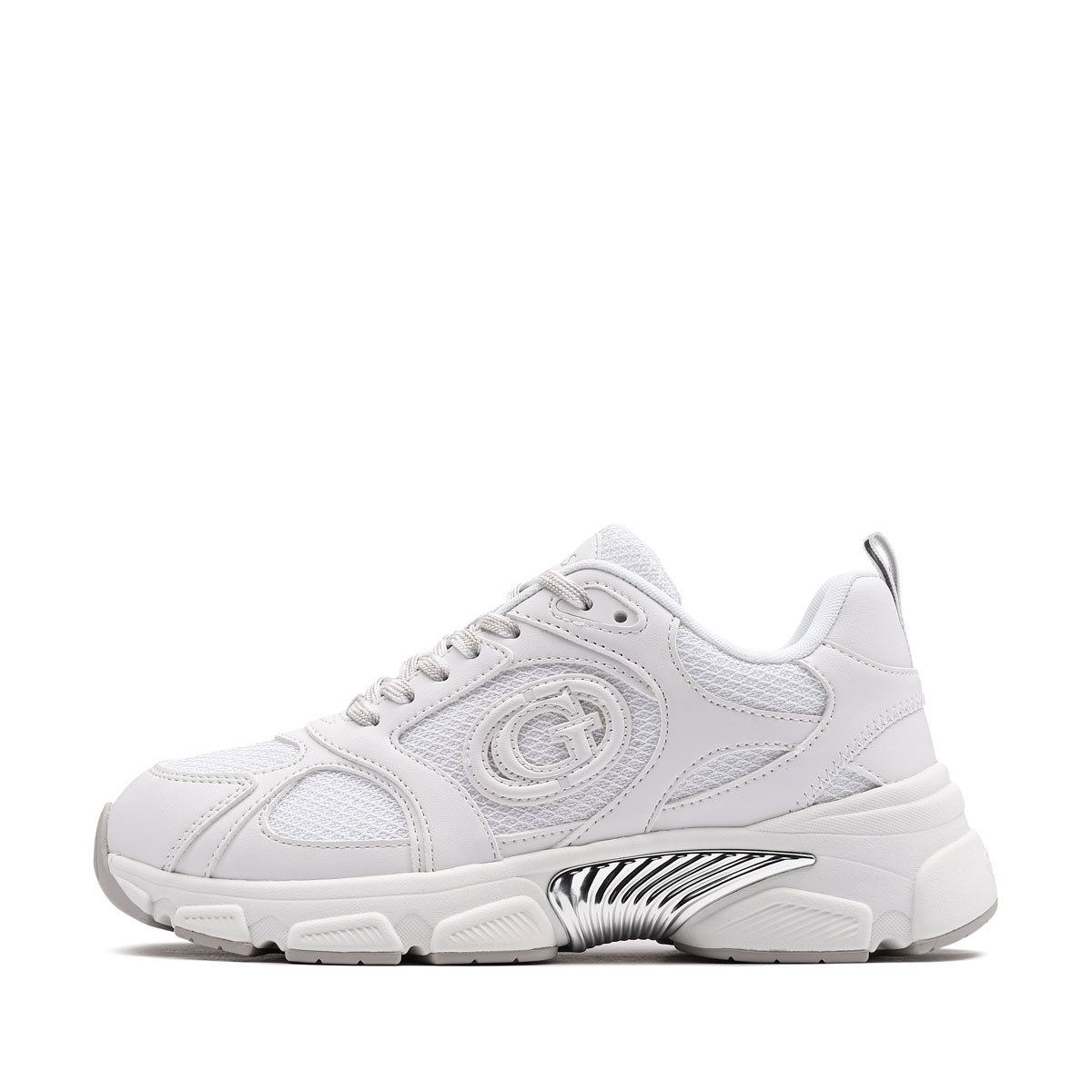 Pantofi sport damă Guess Ibitha FLTIBIELE12-WHITE Guess Ibitha Pantofi sport damă FLTIBIELE12-WHITE
