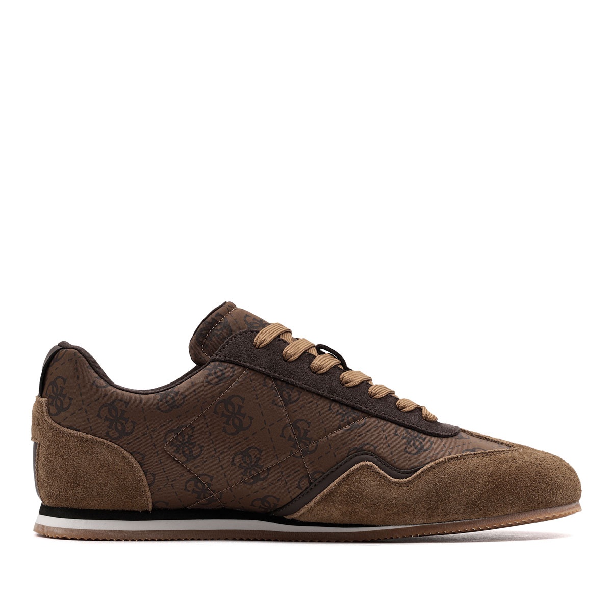 Guess Olmo Pantofi sport bărbați FMPOLMFAL12-BROWN