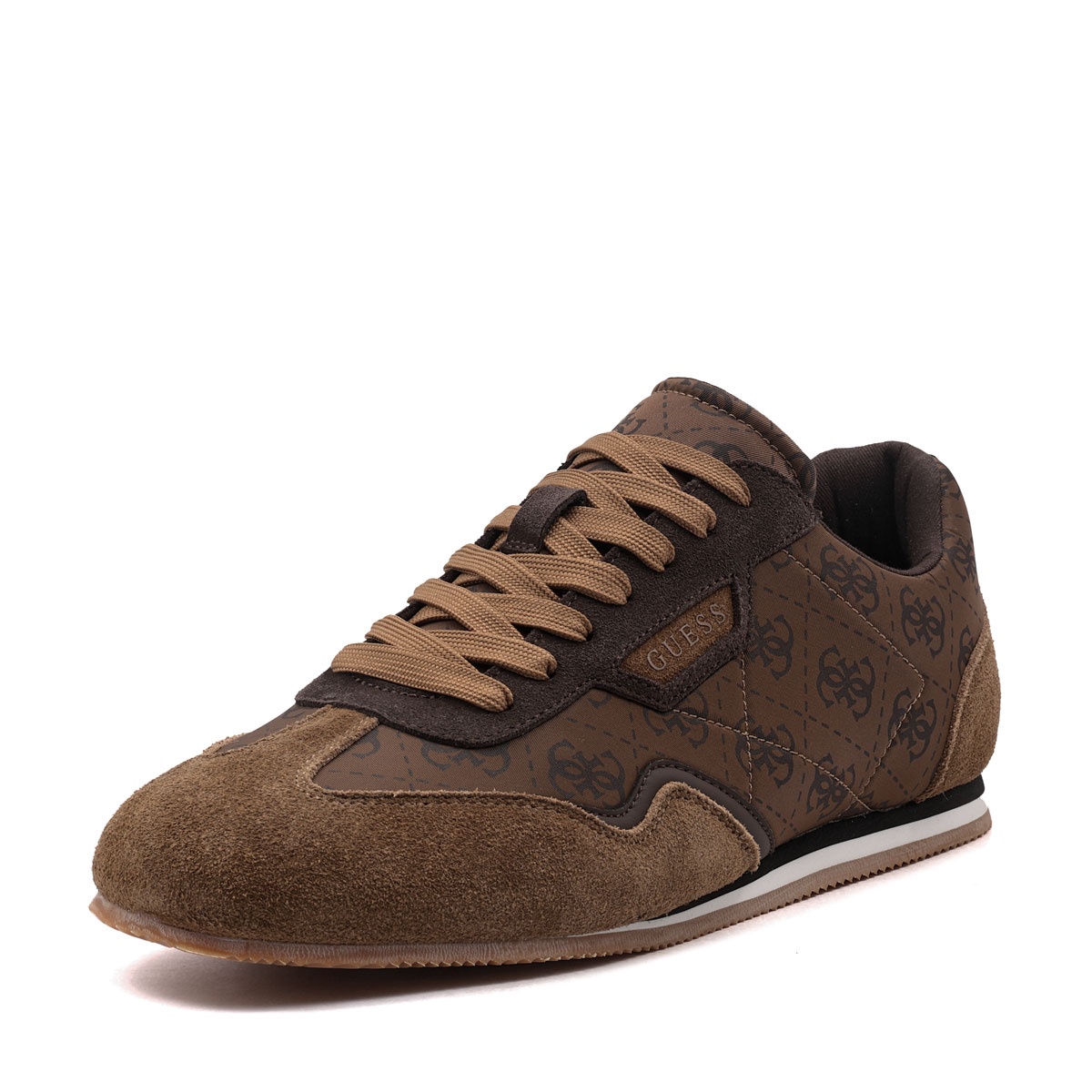Guess Olmo Pantofi sport bărbați FMPOLMFAL12-BROWN
