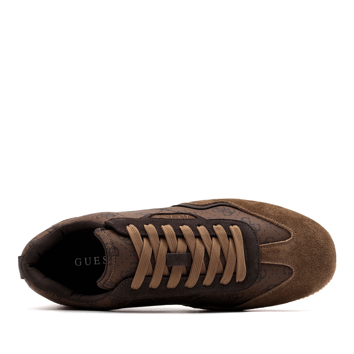 Guess Olmo Pantofi sport bărbați FMPOLMFAL12-BROWN