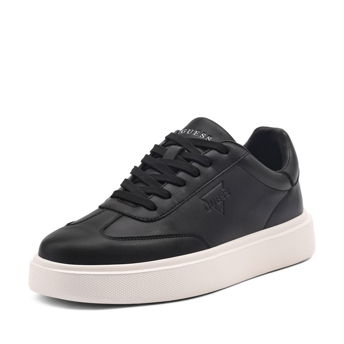 Guess Plaza Pantofi sport bărbați FMFPLALEA12-BLACK