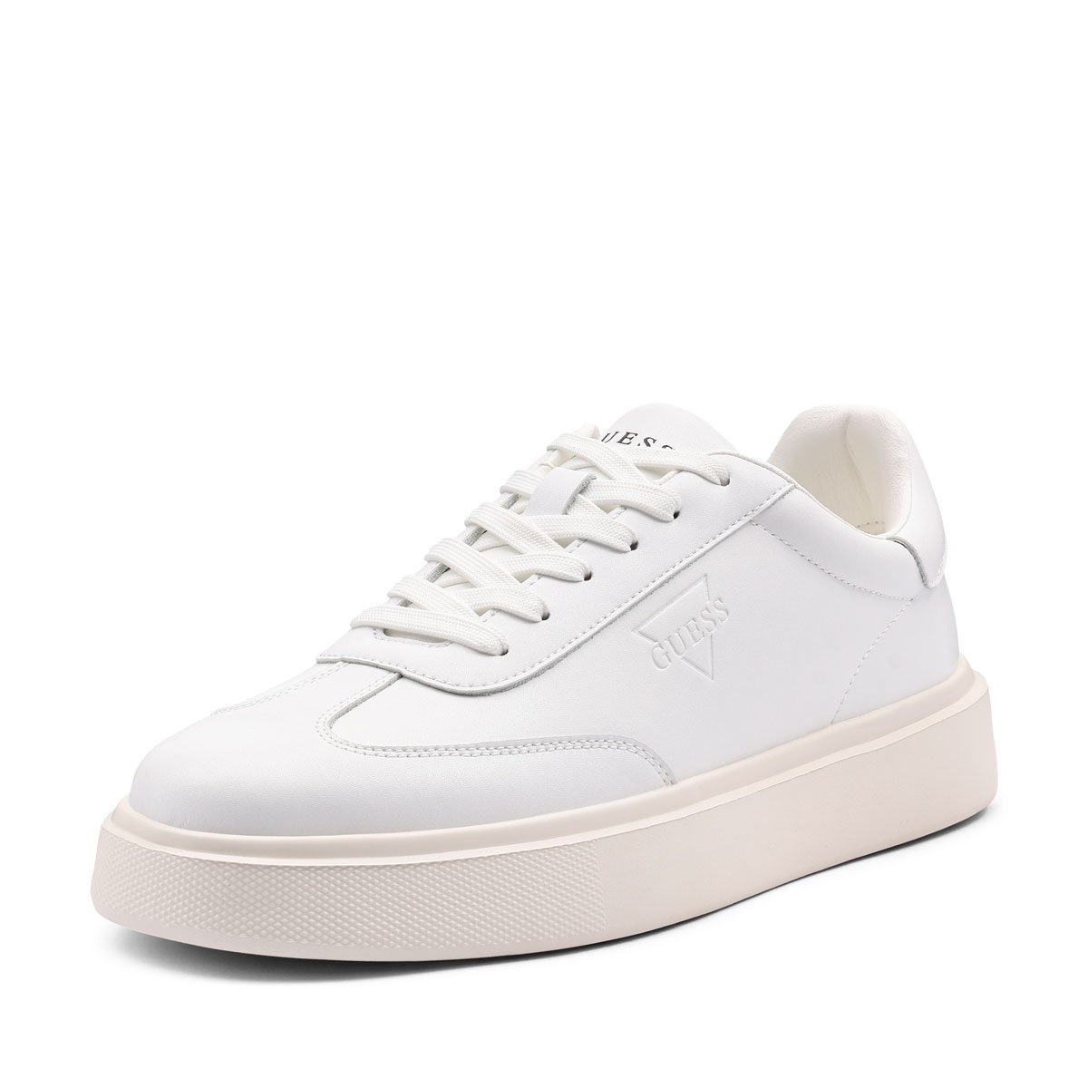 Guess Plaza Pantofi sport bărbați FMFPLALEA12-WHITE