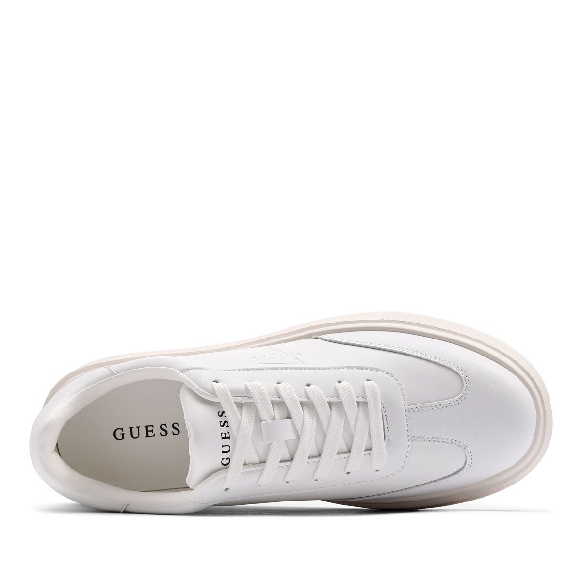 Guess Plaza Pantofi sport bărbați FMFPLALEA12-WHITE