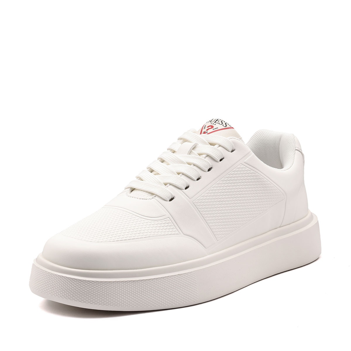 Guess Plezia Pantofi sport bărbați FMPPLEELE12-WHITE