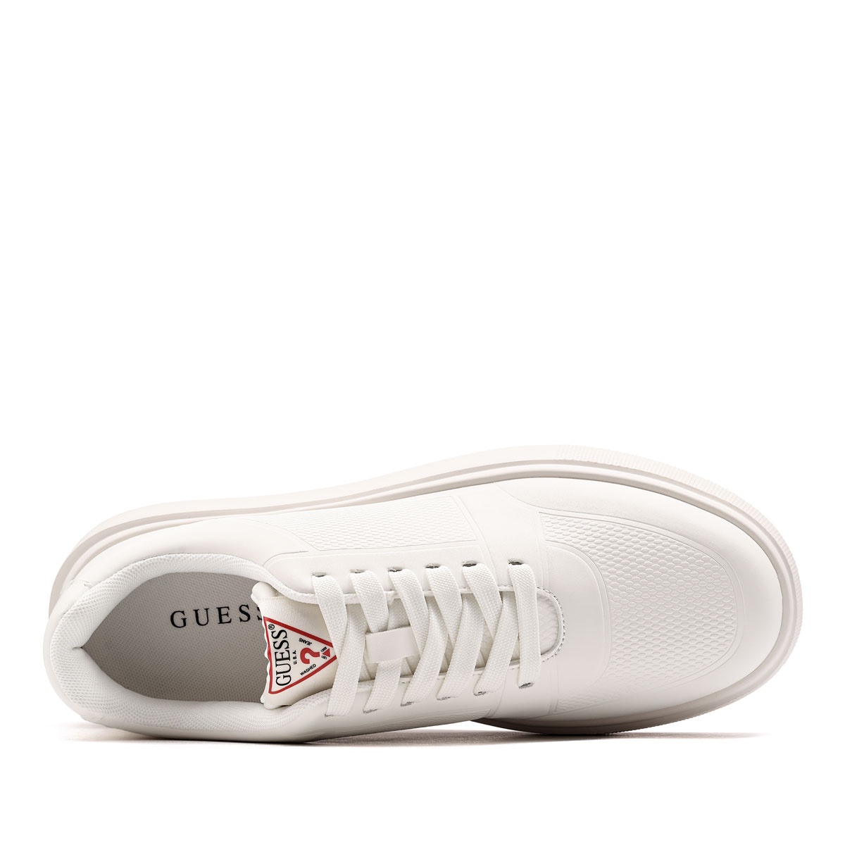 Guess Plezia Pantofi sport bărbați FMPPLEELE12-WHITE