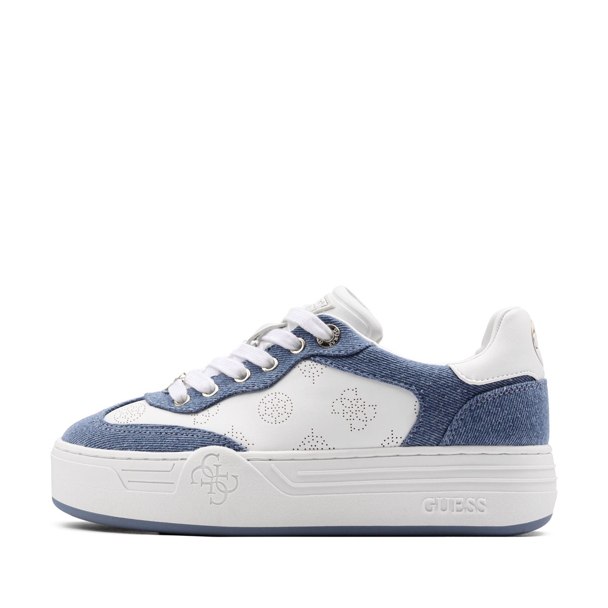 Guess Swole4 Pantofi sport damă FLPSW4DEN12-BLUE