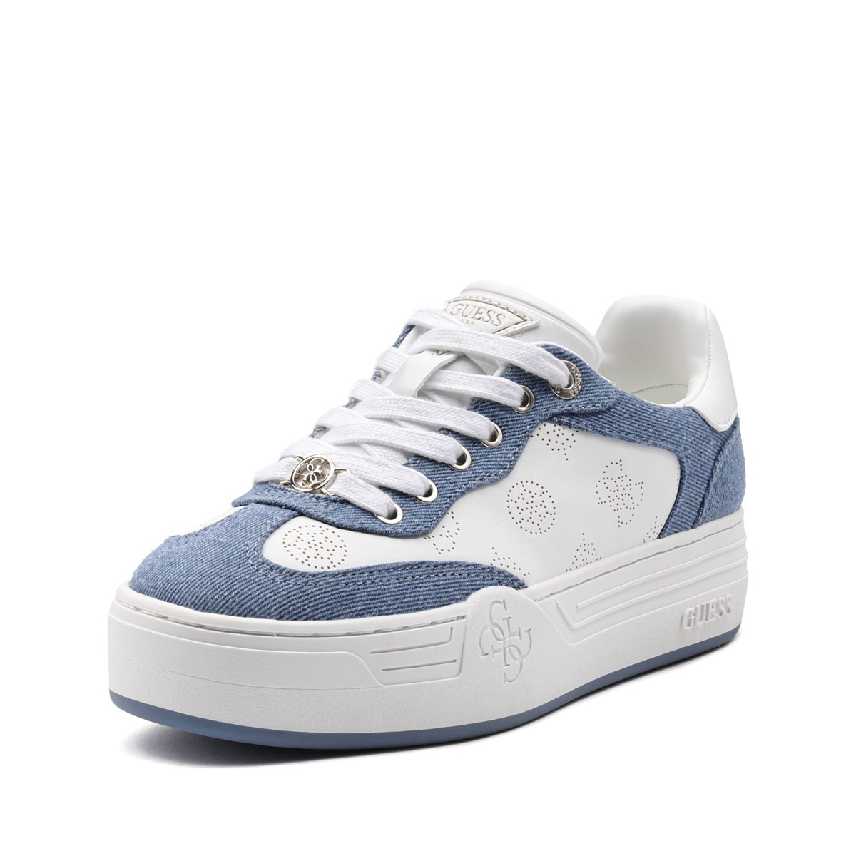 Guess Swole4 Pantofi sport damă FLPSW4DEN12-BLUE