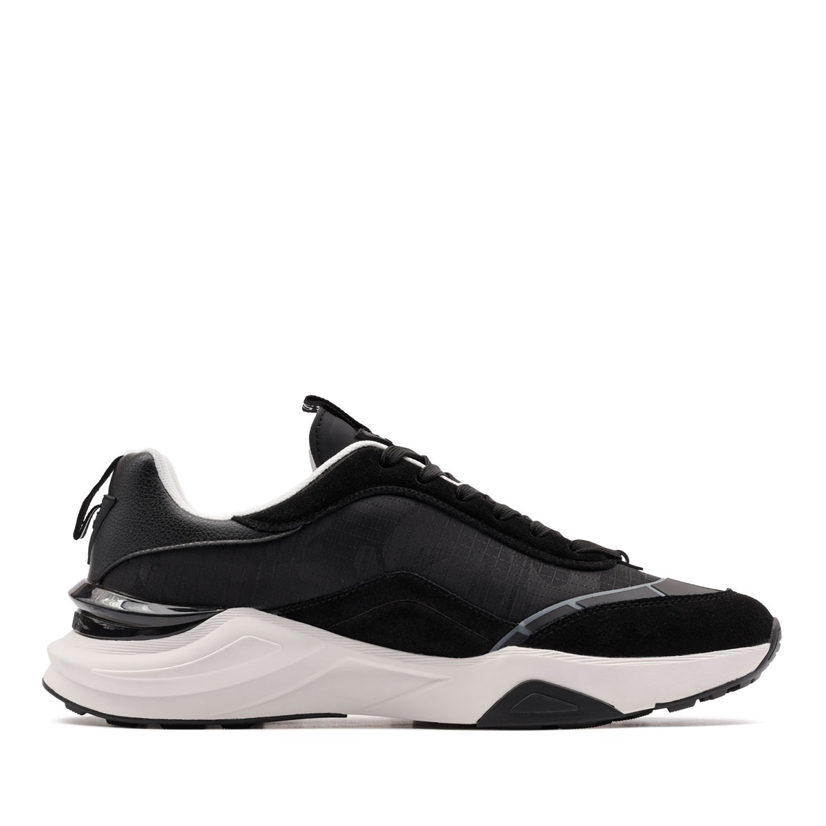 Pantofi sport bărbați Guess Valencia FMTVALFAB12-BLACK Guess Valencia Pantofi sport bărbați FMTVALFAB12-BLACK