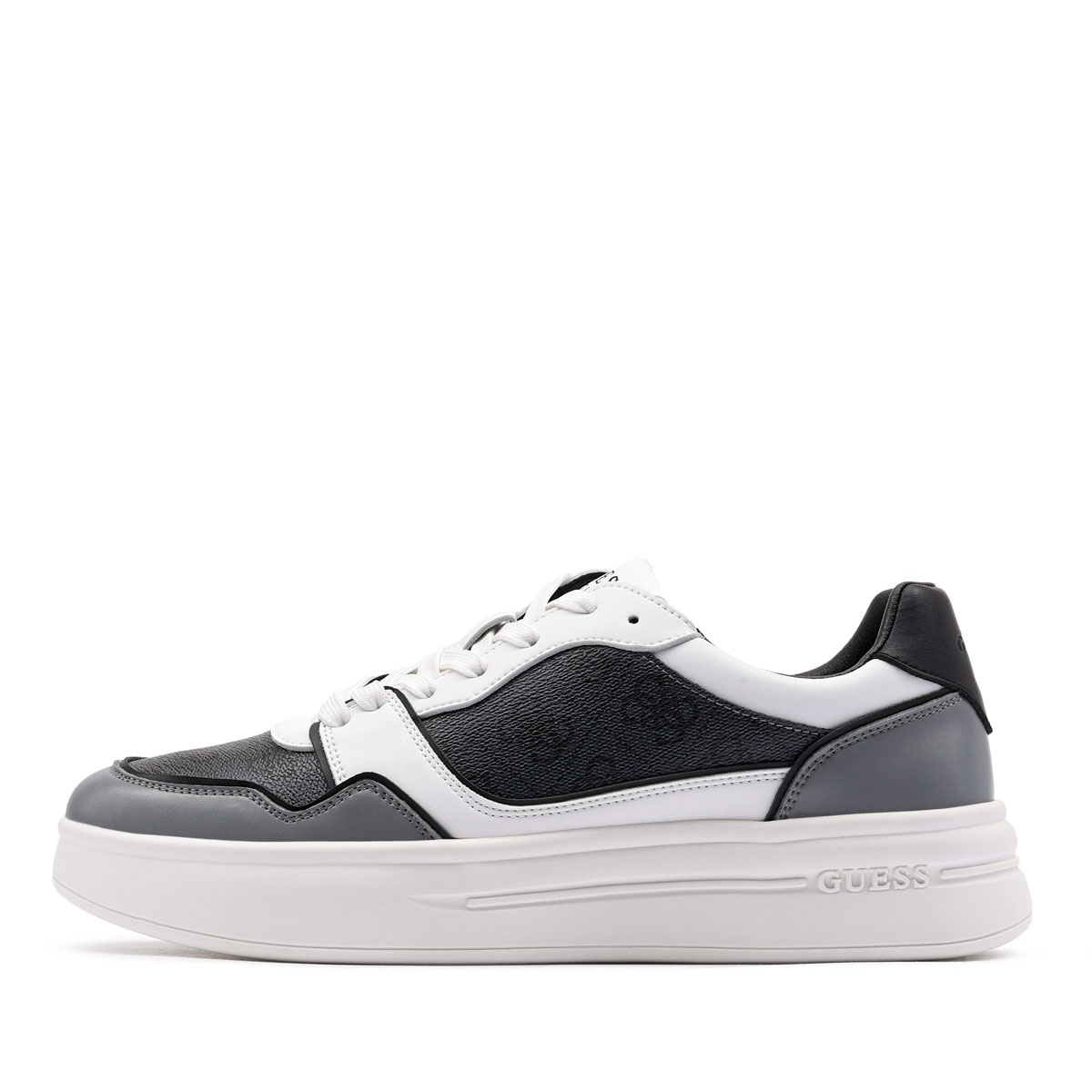 Pantofi sport bărbați Guess Winno Leather-Blend FMTWI2ELL12-COAL Guess Winno Leather-Blend Pantofi sport bărbați FMTWI2ELL12-COAL