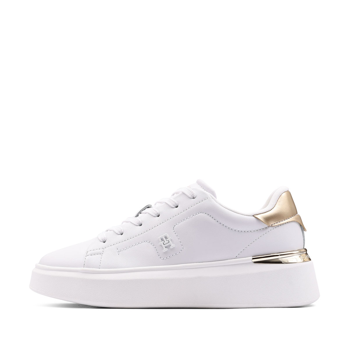 Tommy Hilfiger Chic Platform Sneaker Gold Pantofi sport damă FW0FW08817YBR