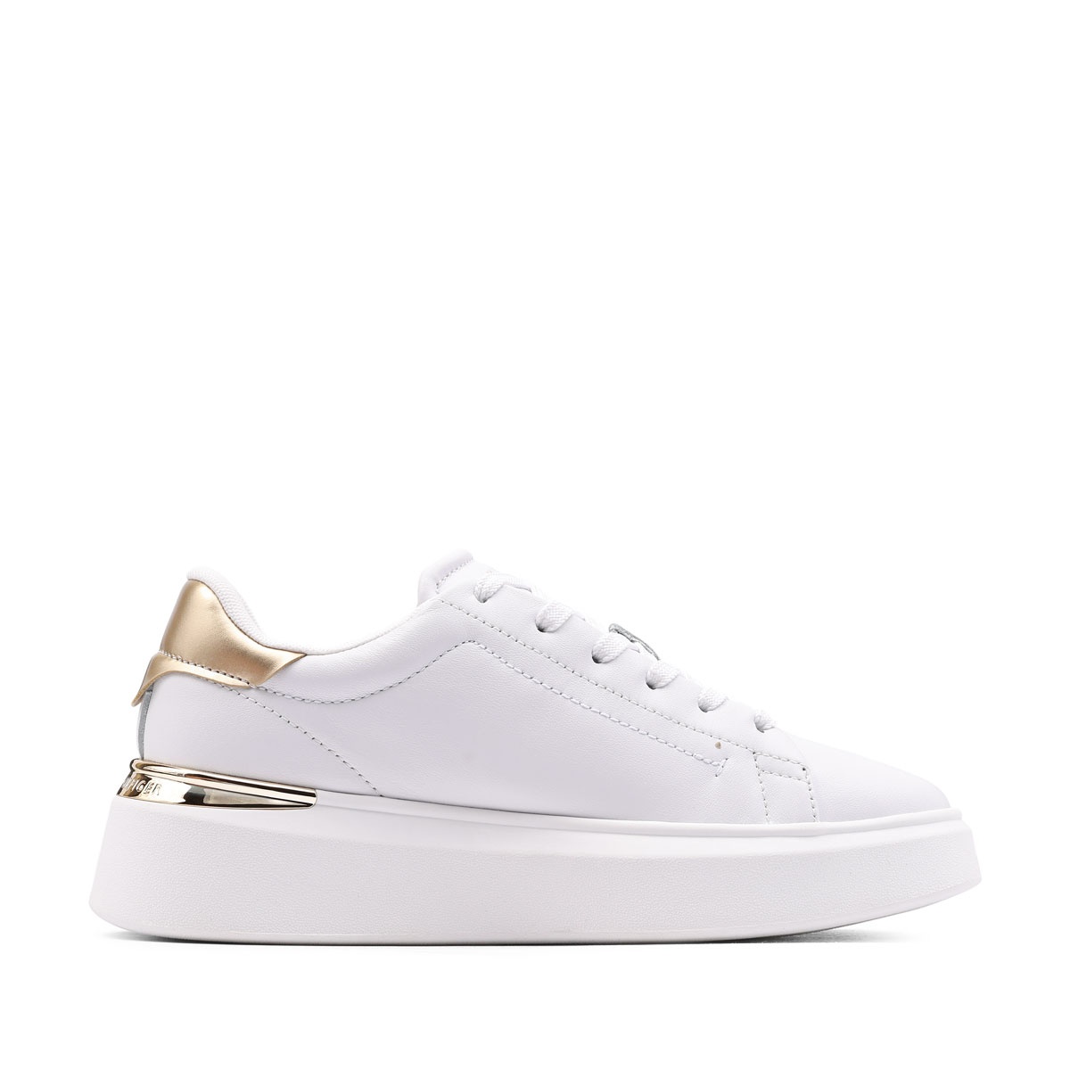 Tommy Hilfiger Chic Platform Sneaker Gold Pantofi sport damă FW0FW08817YBR