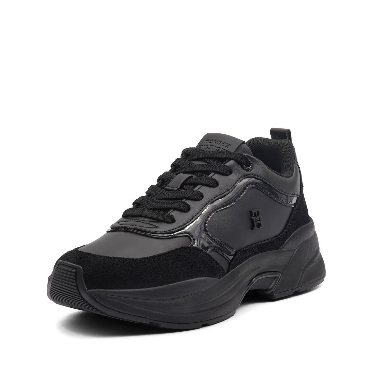 Tommy Hilfiger Chunky Runner Patent Pantofi sport damă FW0FW08840BDS